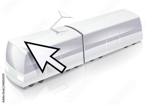 Trouver les horaires de tramway par internet (reflet)