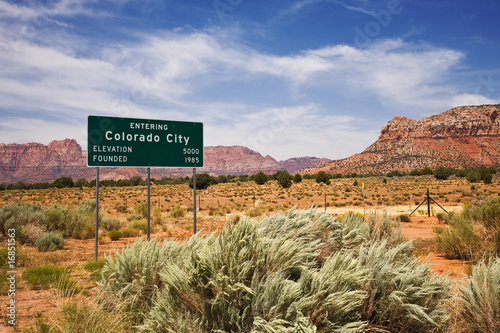 Colorado City City Limits Sign