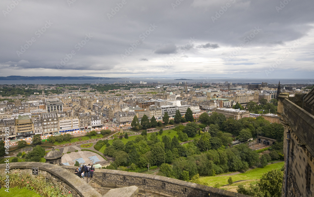 City view of Edinburgh