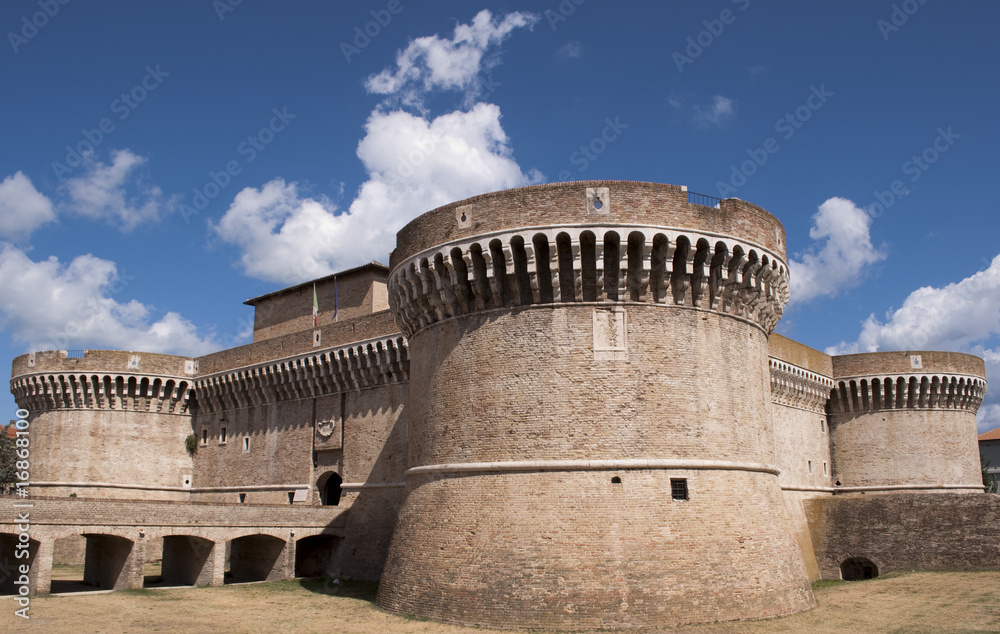 Fortress Rocca Roveresca in Senigallia, Italy