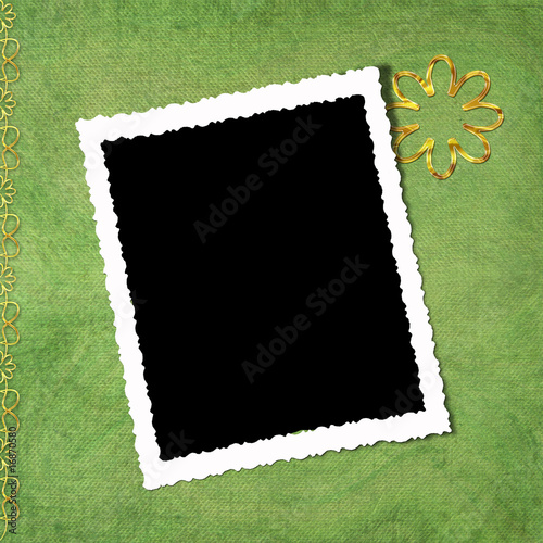 Abstract background with frame
