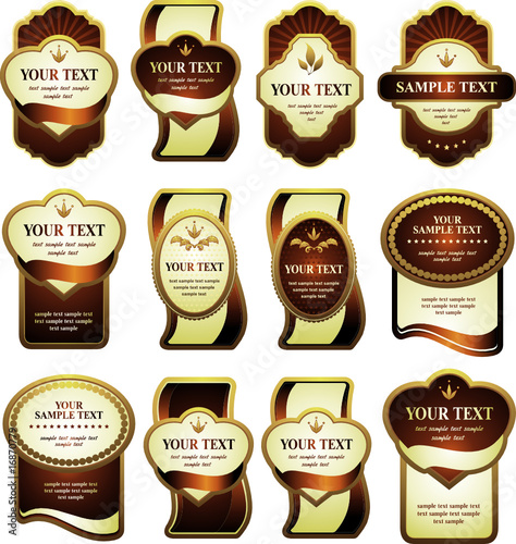 Set of design elements