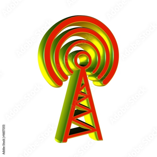 3d radio antenna