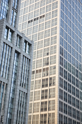 modern buildings in pudong financial district, shanghai