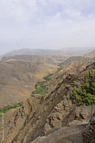 Vue sur le haut Atlas au Maroc © amskad