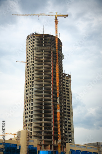Building skyscraper