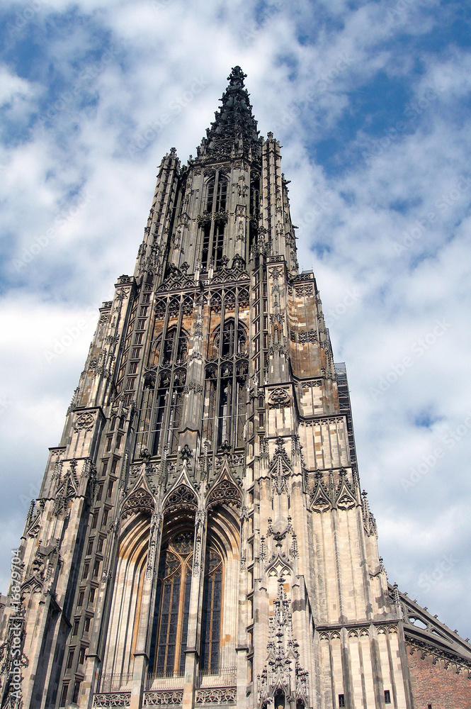 Il campanile della cattedrale di Ulm - Germania