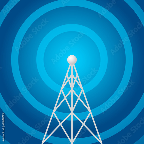Radio tower shape