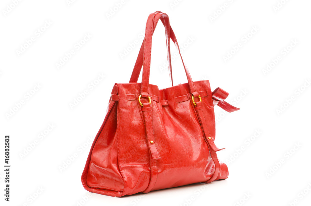 Woman bag isolated on the white background Woman bag isolated on the white background