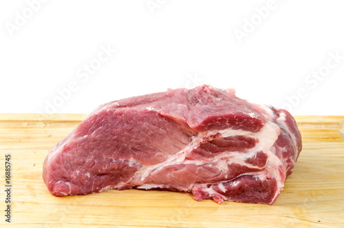steak on a kitchen board