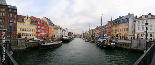 Nyhavn. Copenhagen harbor © Andrey Popov