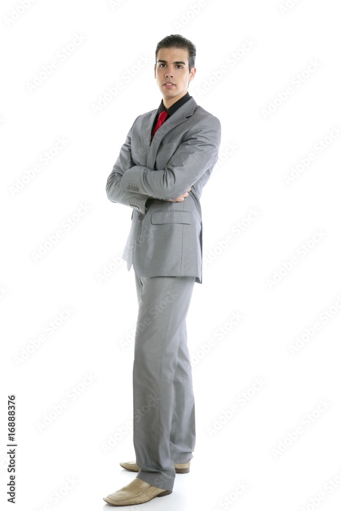 Full body young formal businessman portrait Full body young formal businessman portrait