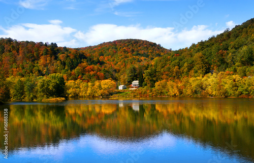 Autumn landscape photo