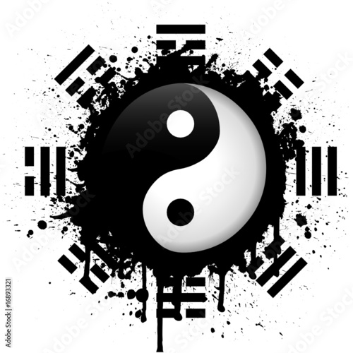 Canvas Print yin yang