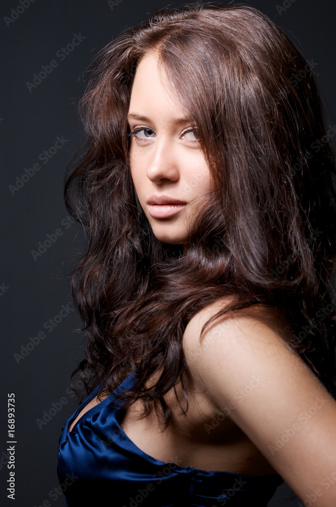 Portrait of attractive model Portrait of attractive model