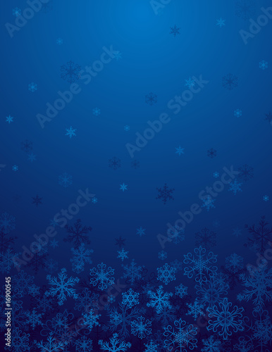 blue christmas background