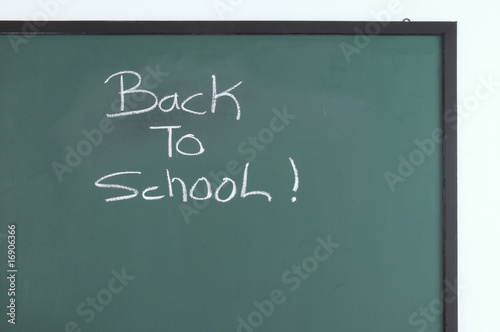 Back to school.