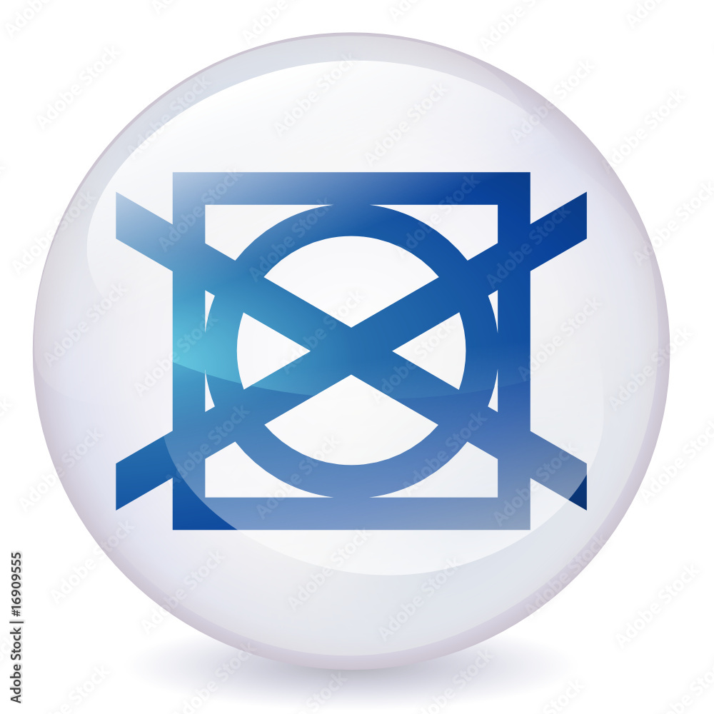 Boule de cristal sèche-linge interdit (ombre)