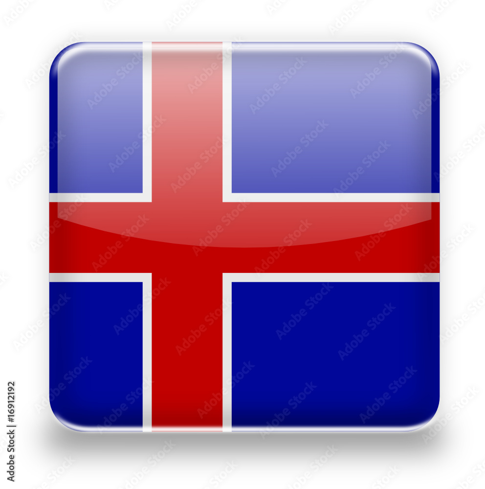 Obraz premium Island Fahne