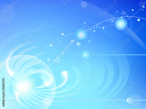 Atom abstract background