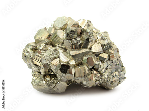 Pyrite stone mineral rock