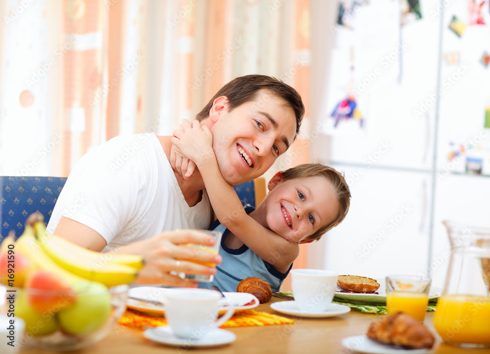 Family breakfast Family breakfast