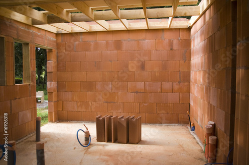 brick house construction