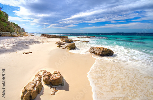 rocks on hyams beach