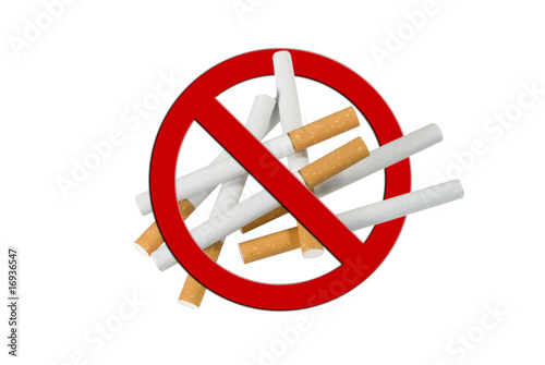 Pile of cigarettes