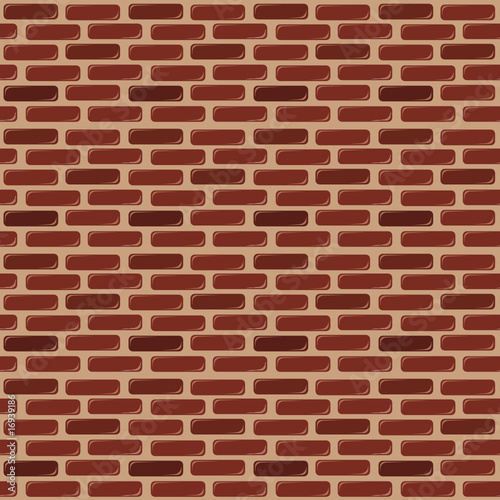 Brick wall seamless background
