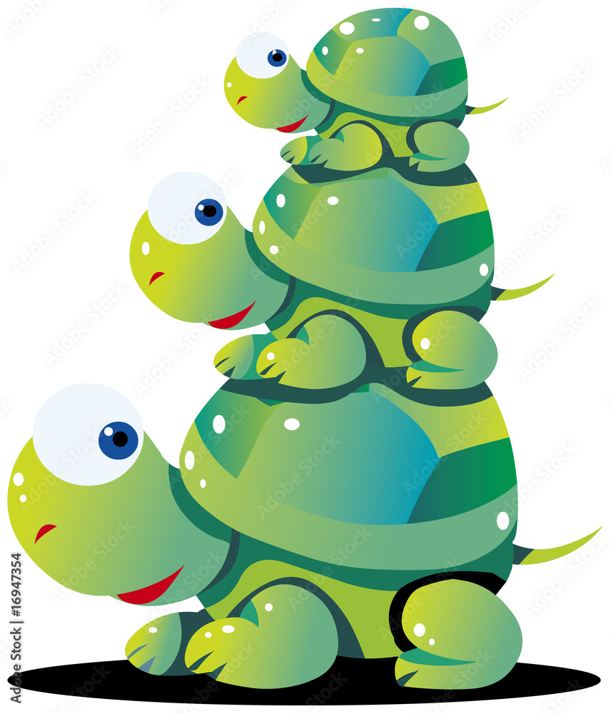 Obraz premium かめ turtle