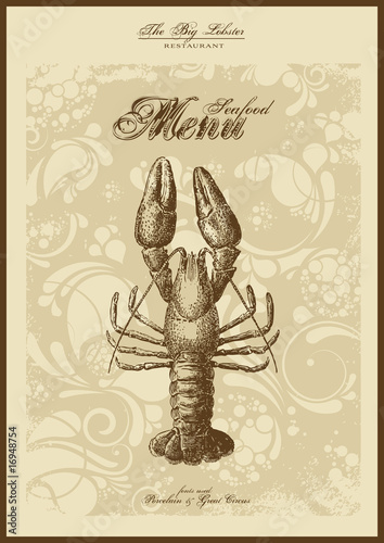 menu - fish and seafood