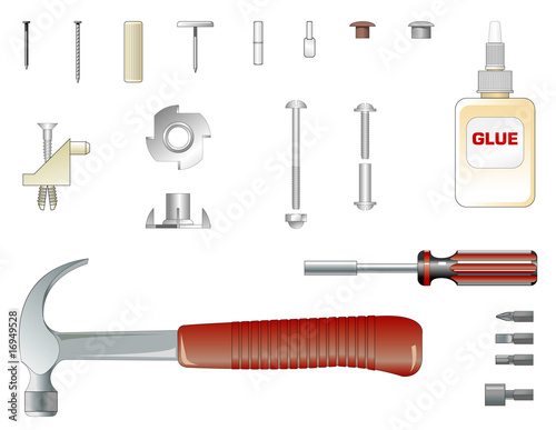Furniture assembly kit