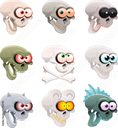 Group of skulls
