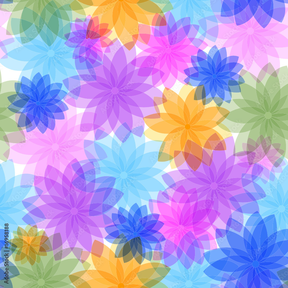 Abstract seamless floral pattern Abstract seamless floral pattern