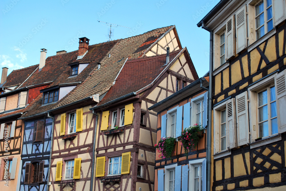 Maisons pittoresques à Colmar