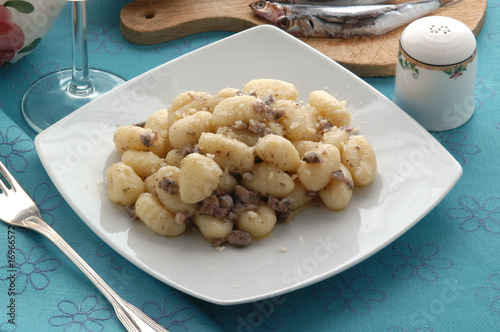 Gnocchi con le sardelle - Primi piatti del Trentino Alto Adige photo