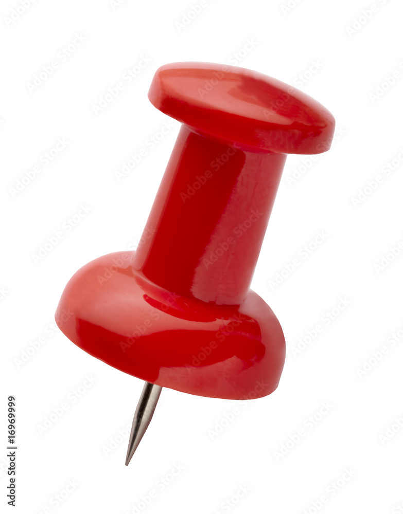 Red Pushpin Red Pushpin