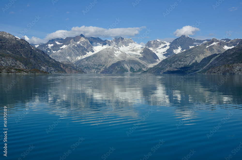 Mountains of Glacier Bay National Park, Alaska