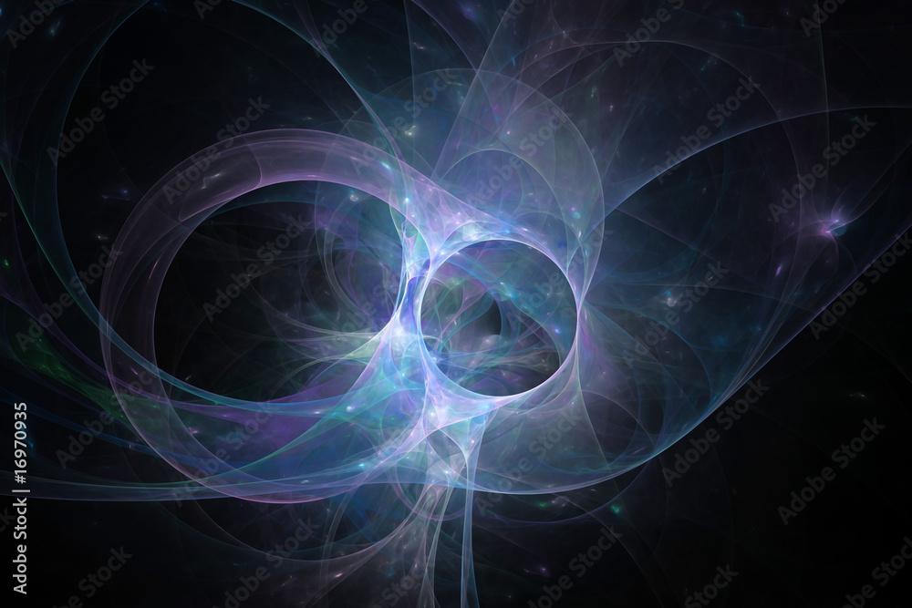Obraz premium Abstract futuristic fractal background