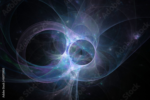 Abstract futuristic fractal background