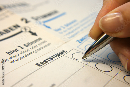 wahlzettel ankreuzen