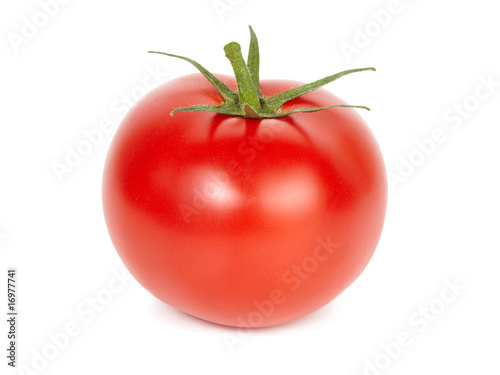 Ripe tomato.