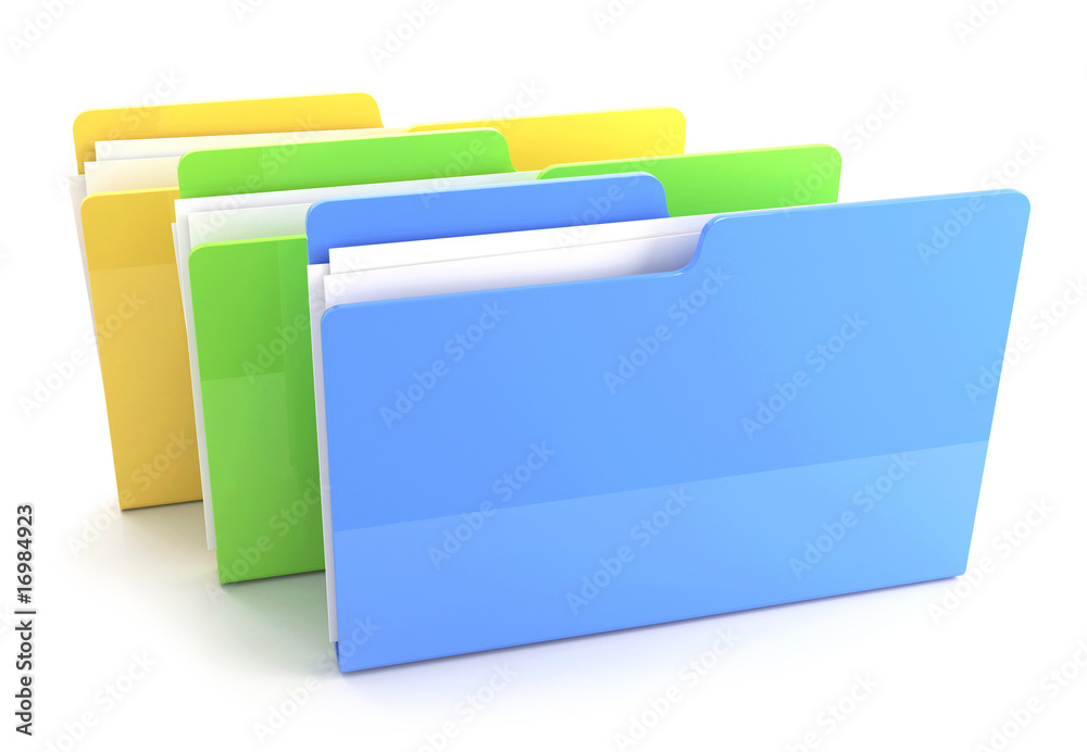 Folder icon ( 3d render) More Variations In My Portfolio.