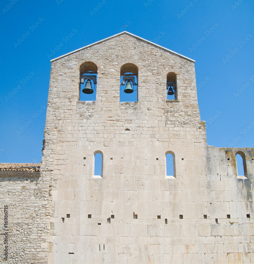 Abbey of the SS. Trinità. Venosa. Basilicata. Abbey of the SS. Trinità. Venosa. Basilicata.