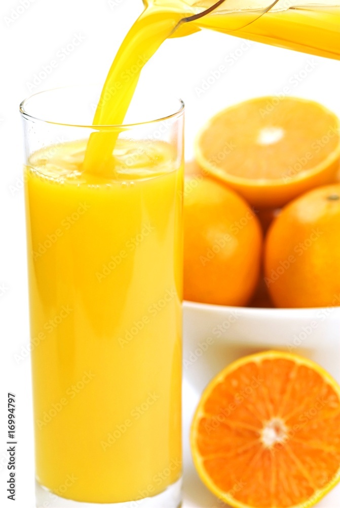 orange juice and orange orange juice and orange