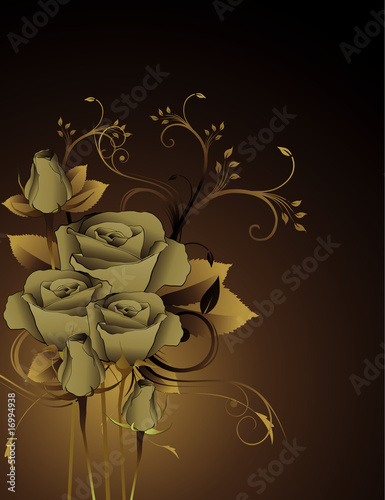 roses vector illustration