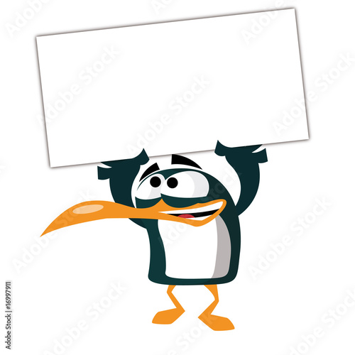 Pingouin panneau