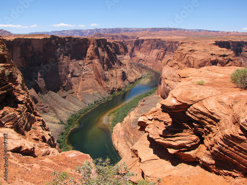 Colorado river at the beginning of Grand Canyon
