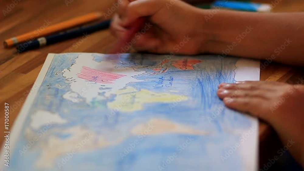 colorier une planisphère colorier une planisphère